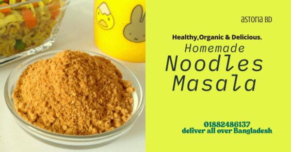 Homemade noodles masala